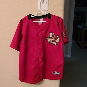 Kids Throwback Astros Jersey